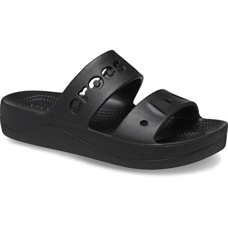 Crocs Baya Platform Sandal Kadın Terlik 208188-001 Black