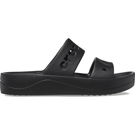 Crocs Baya Platform Sandal Kadın Terlik 208188-001 Black