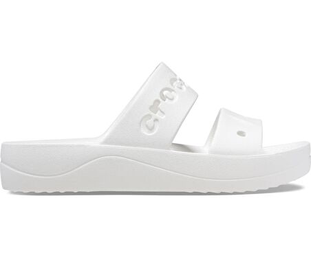 Crocs Baya Platform Sandal Kadın Terlik 208188-100 White