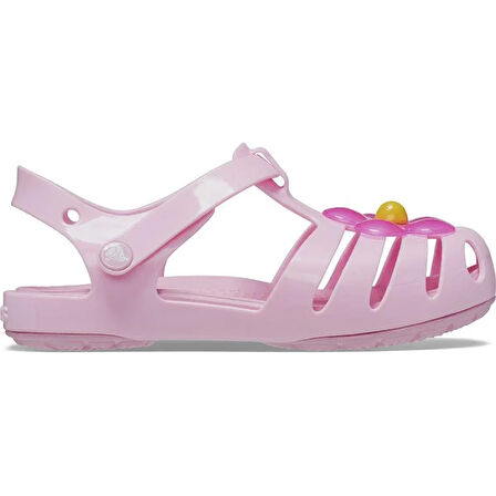 Crocs Isabella Charm Sandal T Çocuk Terlik 208455-6S0 Flamingo