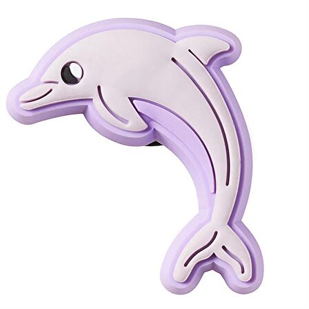 Crocs Jibbitz Purple Dolphin Charms