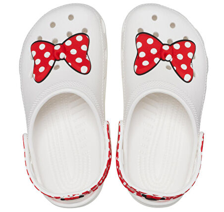 208710-119 Crocs Disney Minnie Mouse Cls Clg T çocuk Terlik Beyaz