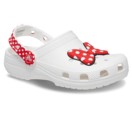208710-119 Crocs Disney Minnie Mouse Cls Clg T çocuk Terlik Beyaz
