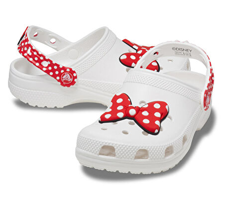 208710-119 Crocs Disney Minnie Mouse Cls Clg T çocuk Terlik Beyaz