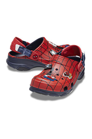 Unisex Çocuk Spider-Man All Terrain Clog T Terlik - Kırmızı Lacivert | 22-23