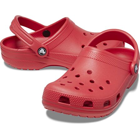 Crocs Classic Clog Unisex Terlik 10001-6WC Kırmızı