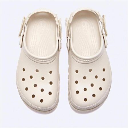 Crocs Duet Max II Clog Unisex Krem Terlik
