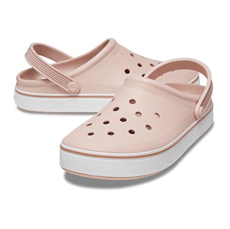 Crocs Off Court Clog Pembe Unisex Terlik 208371-6TY