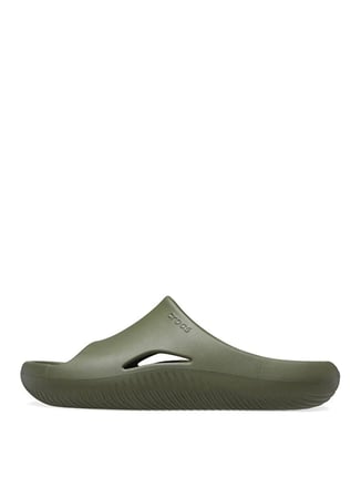 Crocs Haki Erkek Plaj Terliği Mellow Slide Mellow Slide