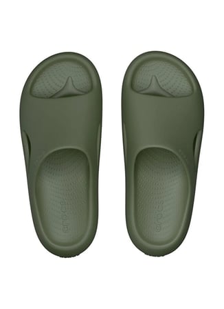 Crocs Haki Erkek Plaj Terliği Mellow Slide Mellow Slide