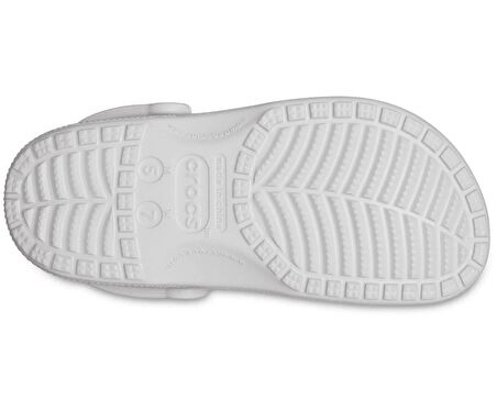 Crocs Classic Glitter Clog Unisex Gri Terlik