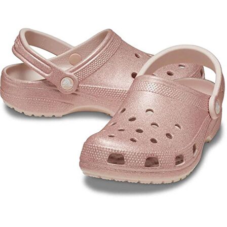 Crocs Classic Glitter Clog Unisex Bakır Terlik