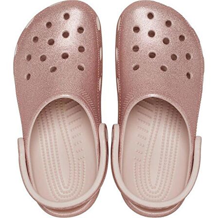 Crocs Classic Glitter Clog Unisex Bakır Terlik