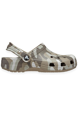 Crocs 206454 M Classic Printed Camo Clog Kamuflaj Erkek Terlik