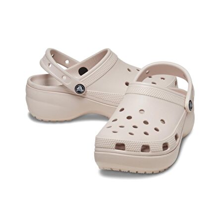 Crocs Classic Platform Clog W Pembe Kadın Sandalet 206750-6UR