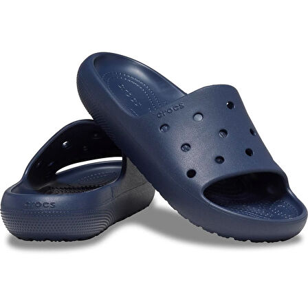 Crocs Classic Slide v2 Unisex Terlik 209401-410 Navy