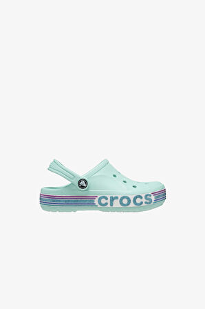 Crocs Bayaband Rainbow Glitter Clg K Çocuk Mavi Clog Terlik 209730-4SS