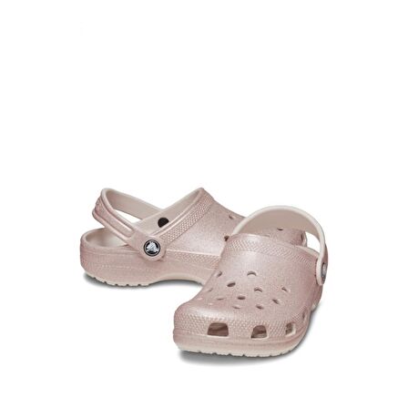 Crocs Classic Glitter Clog Kız Çocuk Terlik