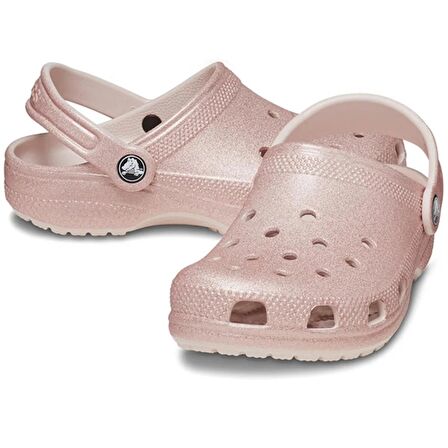 Crocs Classic Glitter Clog Kız Çocuk Terlik