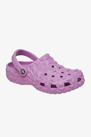 Crocs Classic Geometric Clog Unisex Pembe Clog Terlik 209563-6WQ