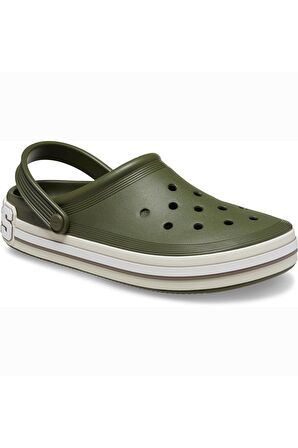 Crocs Off Court Logo Clog Unisex Yeşil Sandalet 209651_309