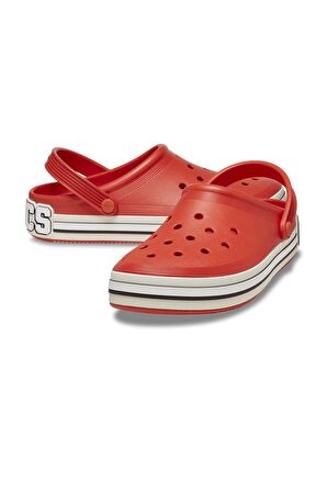 Crocs Off Court Logo Clog Unisex Kırmızı Sandalet 209651_625