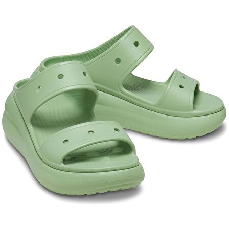 Crocs Classic Crush Sandal Kadın Terlik 207670-374 Fair Green