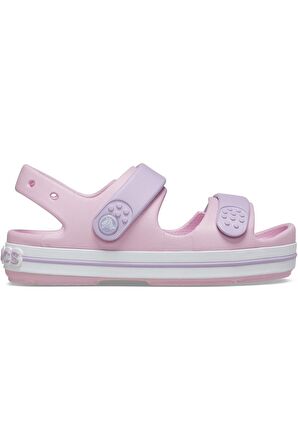  Crocs Crocband Cruiser Sandal T Pembe Kız Çocuk Sandalet 209424_84I