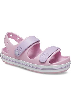  Crocs Crocband Cruiser Sandal T Pembe Kız Çocuk Sandalet 209424_84I