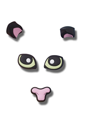 Cat Ear Set Unisex Renkli Jibbitz 10013040-1