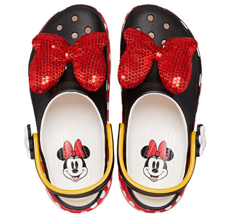 209896-100 Crocs Minnie Cls Platform Clg W Kadın Terlik Siyah