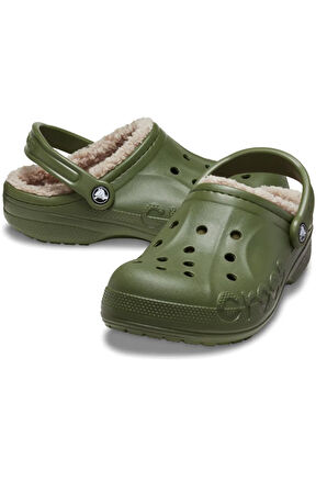 Crocs Baya Lined Clog Unisex Sandalet 205969-004