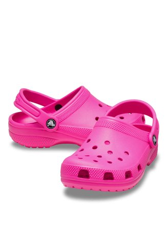 Crocs Pembe Kız Çocuk Plaj Terliği 206990-Classic Clog T