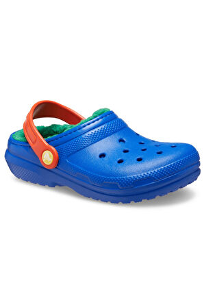 Crocs 207010 Classic Lined Clog K Mavi Çocuk Terlik