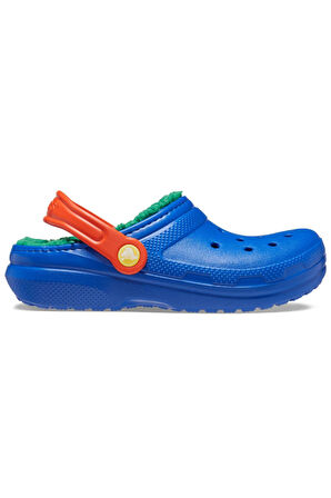 Crocs 207010 Classic Lined Clog K Mavi Çocuk Terlik