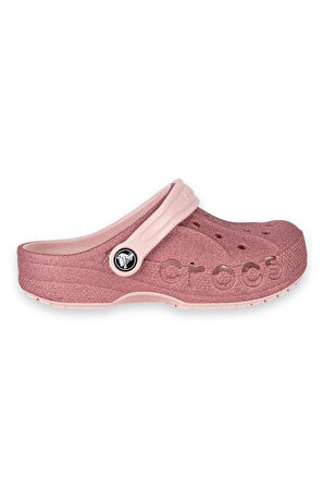 Crocs 207015 Baya Glitter Clog T Pembe Çocuk Terlik