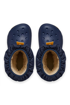Crocs 207683 Classic Neo Puff Boot T Lacivert Çocuk Bot