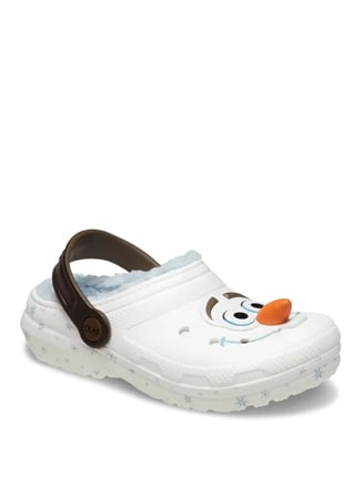 Crocs Beyaz Erkek Çocuk Terlik Frozen Olaf Lined Cls Clg K