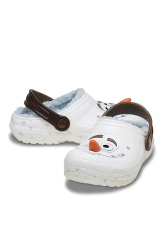Crocs Beyaz Erkek Çocuk Terlik Frozen Olaf Lined Cls Clg K