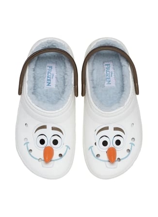 Crocs Beyaz Erkek Çocuk Terlik Frozen Olaf Lined Cls Clg K