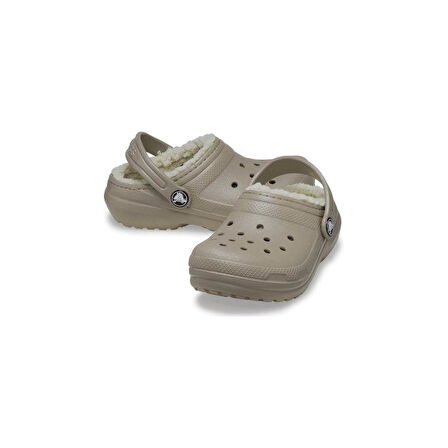 Classic Lined Clog Mushroom/Bone Terlik/Sandalet 207010-2YB