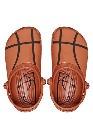 Unisex Çocuk Classic Basketball Clog K Terlik - Turuncu | 30-31