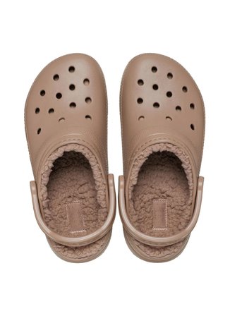 Crocs Kahverengi Erkek Terlik Classic Lined Clog