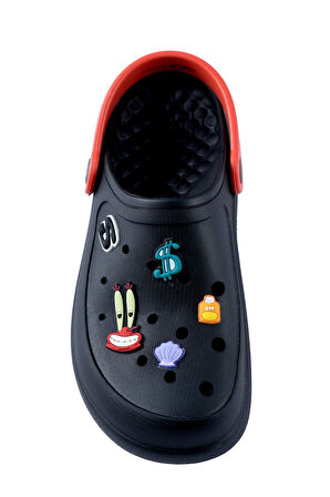 Skechers 896131-BKRD Foamies Kadın Siyah Spor Terlik