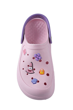 Skechers 896131-PKPR Foamies Sponge Bob Kadın Pembe Spor Terlik