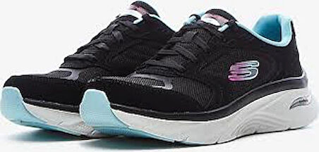 Skechers Arch Fit D'lux Kadın Siyah Spor Ayakkabı 149686 Bkbl