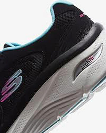 Skechers Arch Fit D'lux Kadın Siyah Spor Ayakkabı 149686 Bkbl