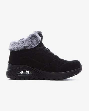Skechers 167433 BLK Uno Rugged Kadın Bot