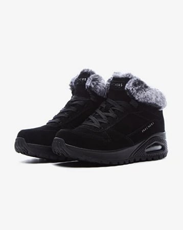 Skechers 167433 BLK Uno Rugged Kadın Bot