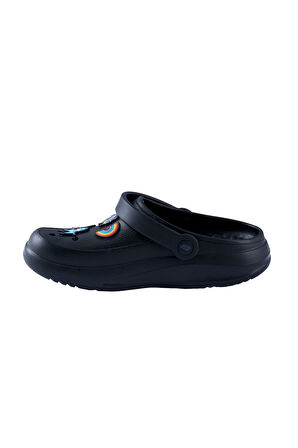 Skechers 111519-BLK Foamies Pup Celebration Kadın Siyah Spor Terlik